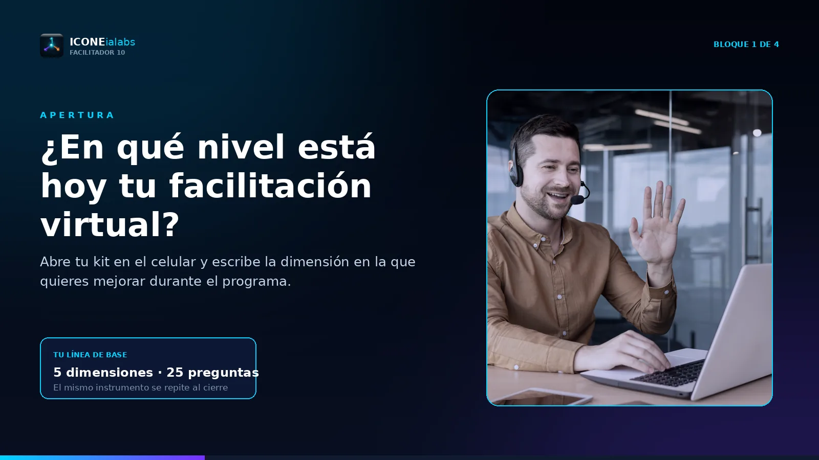 Lámina 1: apertura y línea de base
